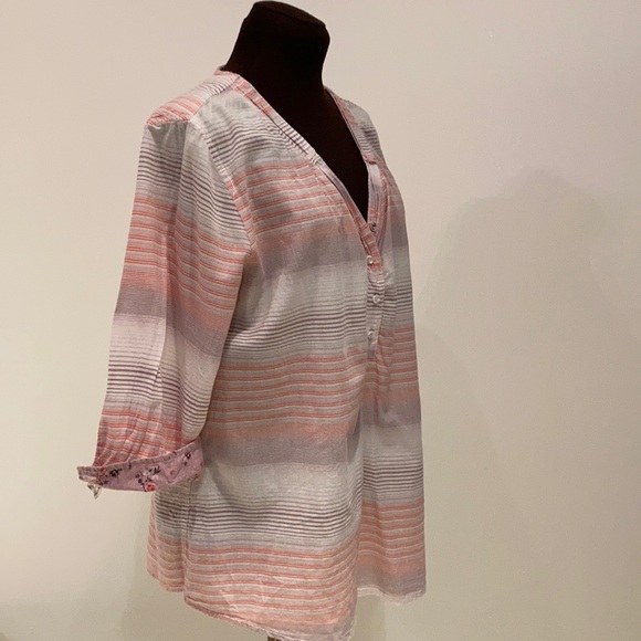 Tom Tailor boho blouse cotton size 44 - Picture 2 of 16